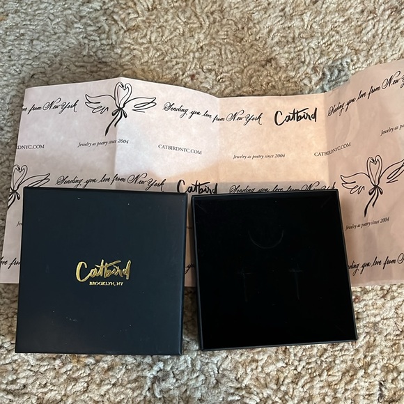 Catbird bracelet necklace gift box withh pink catbird gift paper - Picture 2 of 2